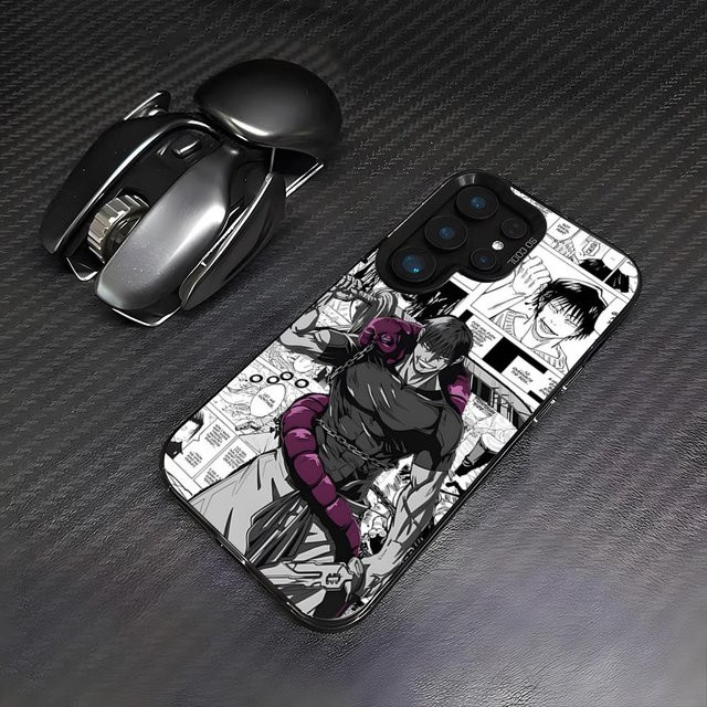 Anime Handyhülle Fushiguro Toji für Samsung Galaxy S24 S23 S22 S21 S20 S25 S26 Plus Ultra FE in Bunt - Bild 1
