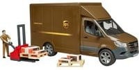 Bruder Mercedes Benz UPS Sprinter Modellfahrzeug mit Fahrer und Zubehör - Bild 2