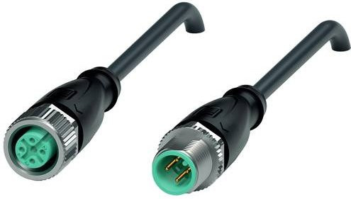 Pepperl+Fuchs 240775-100000 Sensor-Aktor-Steckverbinder konfektioniert, 4 Polzahl, schwarz, 8 m Länge - Bild 1