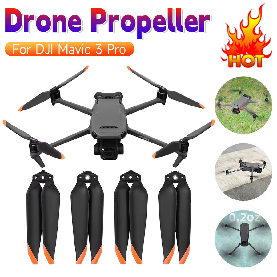 DJI 9453T Propeller mit Schnellverschluss, faltbare Propellerblätter in Schwarz für Mavic 3 Pro, Mavic 3 und Mavic 3 Classic - Bild 2