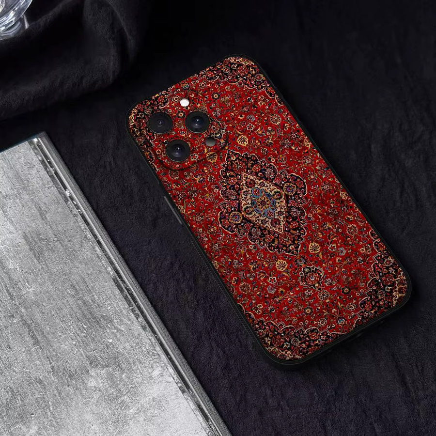 Weihnachtliche Handyhülle für Apple iPhone 17 16 15 14 13 12 11 Pro Max und weitere Modelle, Multicolour - Bild 2