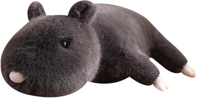Plüschmaus, Plüschtier, schwarz, ab 14 Jahre - Bild 1