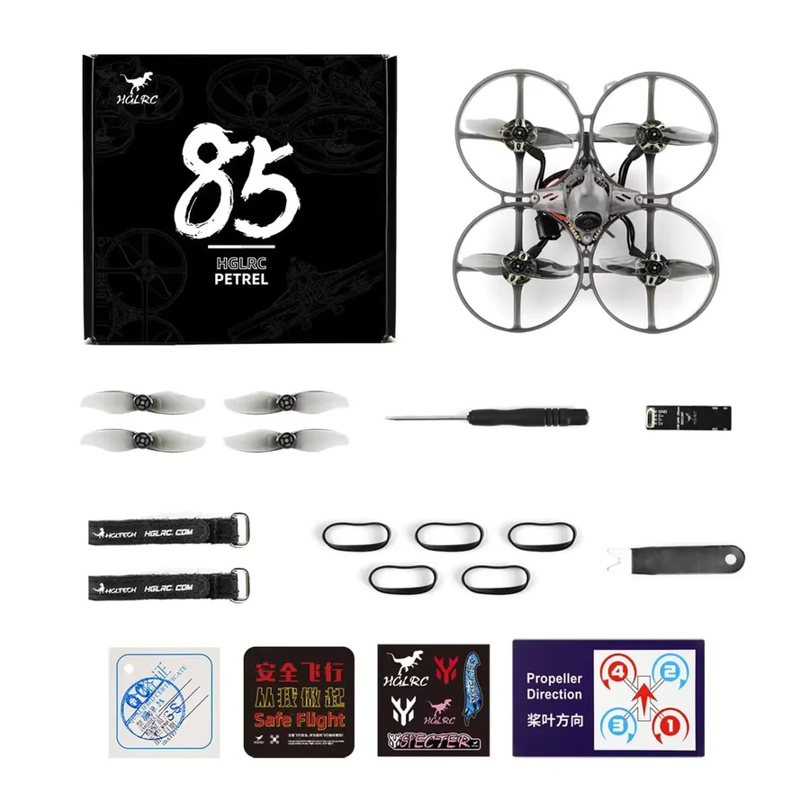 HGLRC Petrel 85Whoop 85mm Brushless Tinywhoop, Fahrzeuge - Bild 4