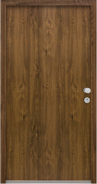 Splendoor Wohnungseingangstür BARI ACOUSTIC RC2 Rechts in Nussbaum Braun - Bild 1