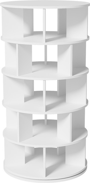Schuhregal GL Store Weiss mit 5 Ebenen, Höhe: 115 cm, Breite: 60 cm, Tiefe: 60 cm - Bild 1