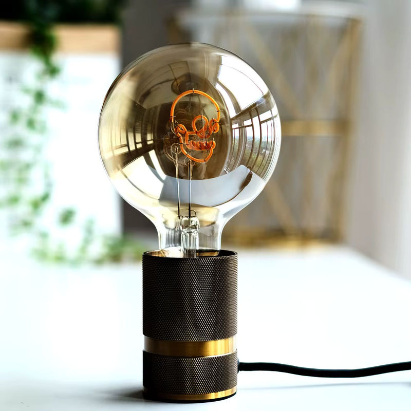 TIANFAN Vintage LED-Birne G125 Globus Edison-Stil, dimmbar, E27, 4 W, transparent - Bild 5