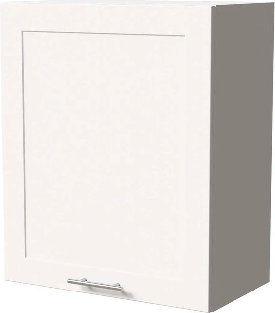 Feldmann-Wohnen Hängeschrank Oslo Weiß Matt B/T/H: 60 x 32,5 x 72 cm - Bild 1