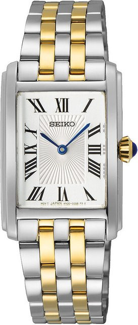 Seiko Armbanduhr, Quarz, Edelstahl, Silber, 22 mm, Damen - Bild 1