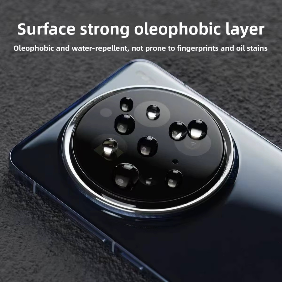 Anti-reflektierender Kamera-Schutzfilm aus gehärtetem Glas für Vivo X300, X200 Ultra, X200 Pro und X200 Mini in Schwarz - Bild 3