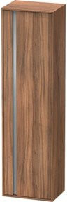 Duravit Hochschrank Ketho in Nussbaum Natur mit Tür rechts, B: 50 cm, T: 36 cm, H: 180 cm - Bild 1