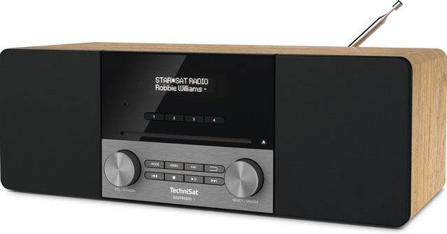 Technisat DigitRadio 3 DAB+ CD/Radio-System in Eiche - Bild 1