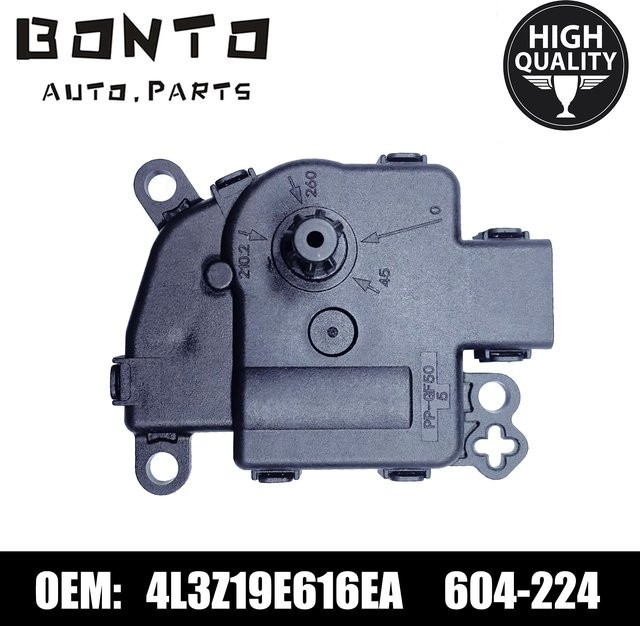 BONTO 5-poliger HVAC-Heizungsmischungs-Türantrieb für Ford Expedition 2009–2017, Farbe: Schwarz, ersetzt 4L3Z19E616EA 8L8Z19E616E 604–24 - Bild 1
