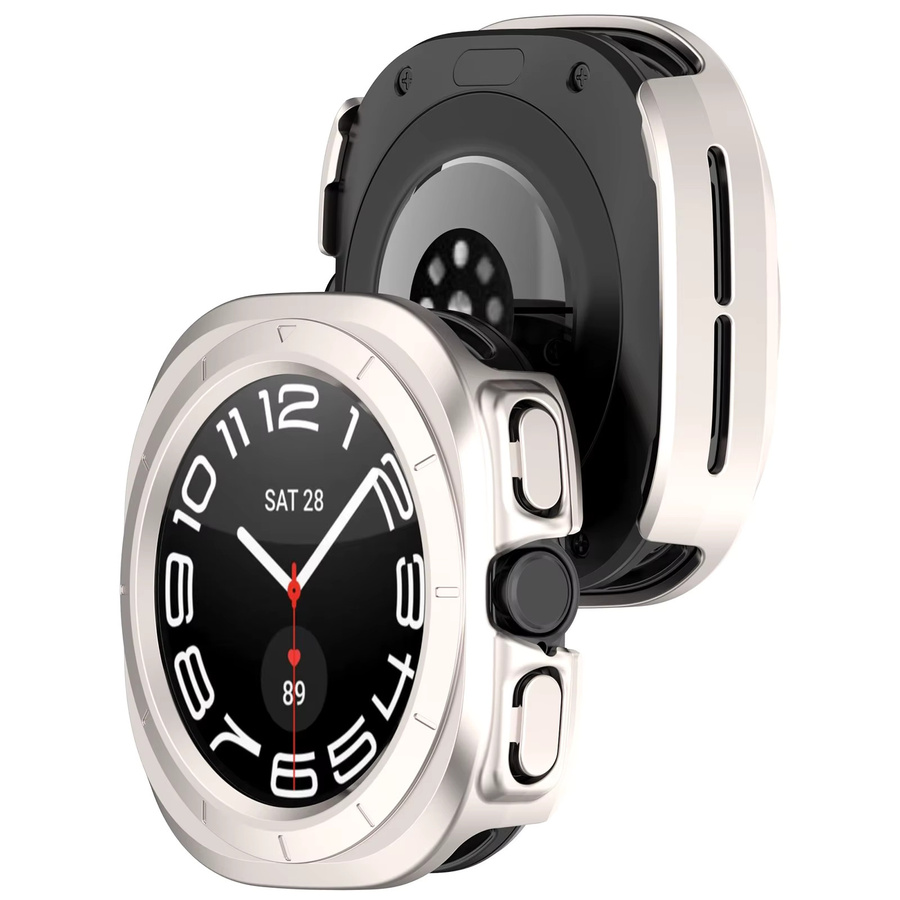CAOWTAN Uhrengehäuse für Samsung Galaxy Watch Ultra 2025, 47 mm, PC-Abdeckung, Unisex - Bild 4