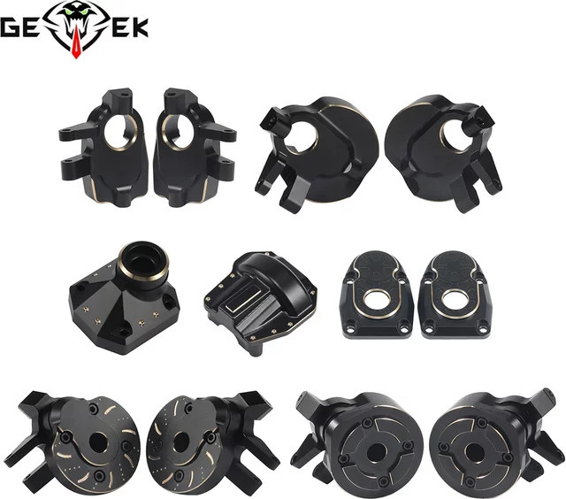 MALOM RC Messing-Portalabdeckung Achsschenkel Diff, Zubehör, Metall - Bild 1