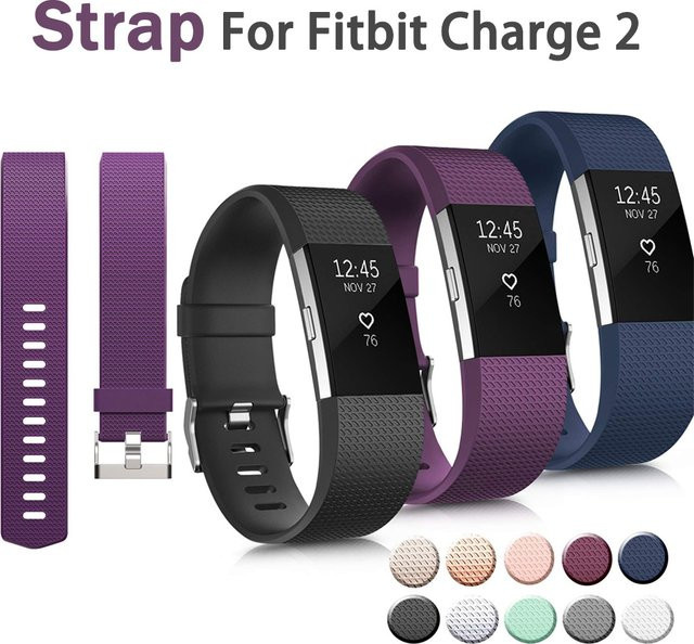 Fitbit Uhrenarmband TPU, Schwarz, Unisex - Bild 1