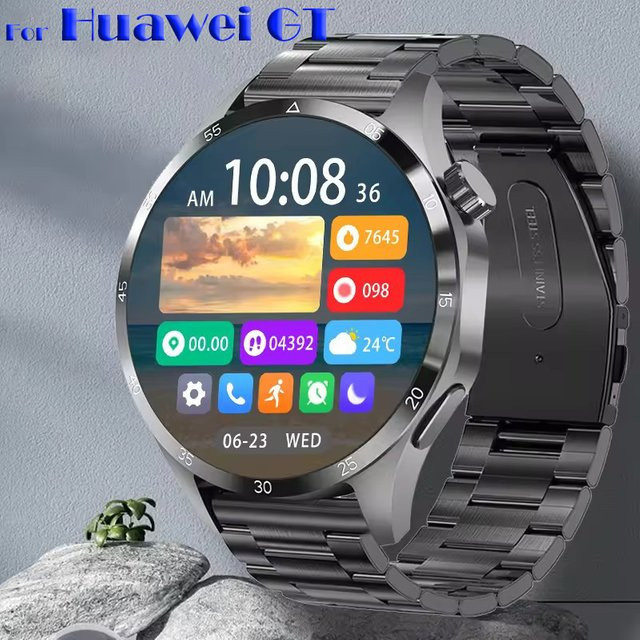 Ola Esporte Smartwatch, Edelstahl, Schwarz, GPS, Unisex - Bild 1
