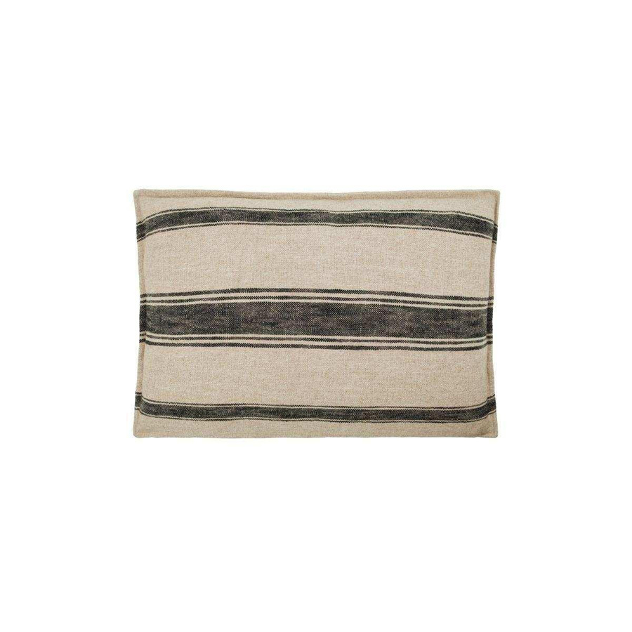 House Doctor Kissenbezug Suto gestreift beige B/H: 40 x 60 cm - Bild 1