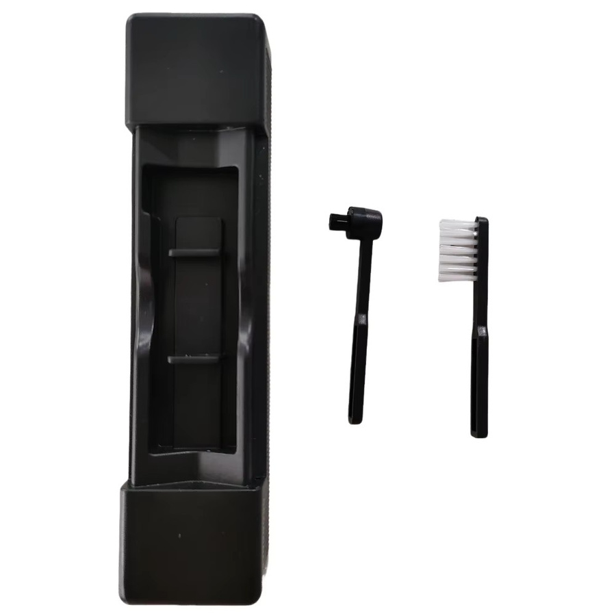 APWIKOGER Schallplatten Reiniger Kit mit 3 Reinigungsbürsten in Schwarz und Multicolour - Bild 2