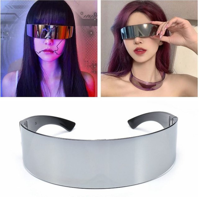 Sonnenbrille randlos, Unisex, Plastic - Bild 1