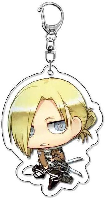 TUYUE Schlüsselanhänger Attack on Titan Flügel der Freiheit, Unisex, beige - Bild 1