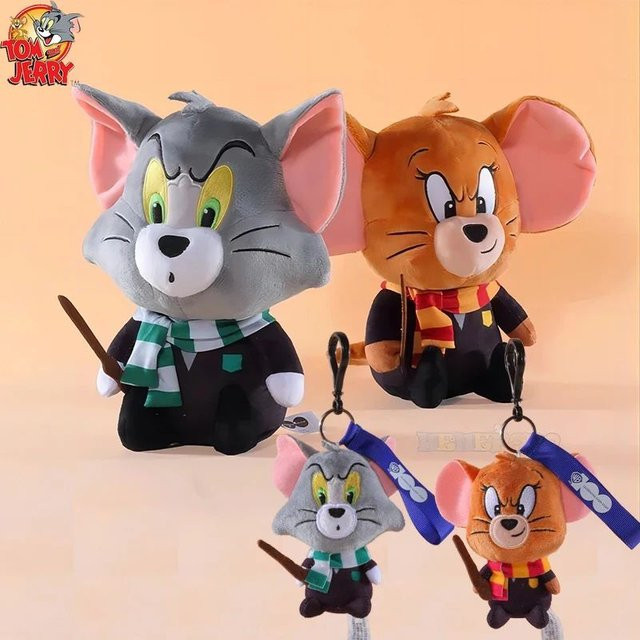 HUGKIS Tom und Jerry Harry Potter Plüschpuppe, Cosplay, Stofftierpuppe - Bild 1