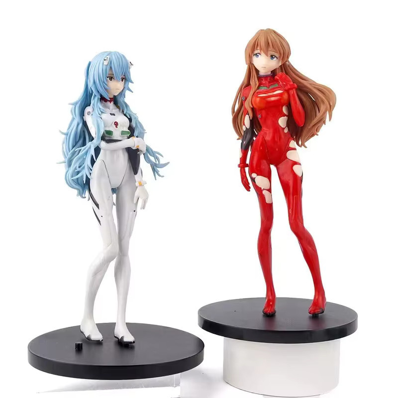 Bandai Neon Genesis Evangelion Eva Ayanami Rei Kawaii Figur, PVC-Modell, Einzelfigur, Bunt / Mehrfarbig - Bild 3