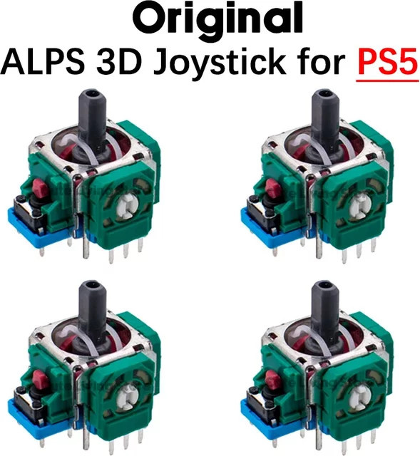 ALPS 3D-Joystick Ersatzteil für PS5 Slim Controller und PlayStation Gamepads in Multicolour - Bild 1