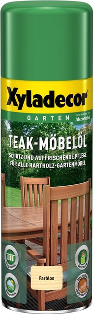 Xyladecor Teak-Möbelöl farblos 500 ml - Bild 1