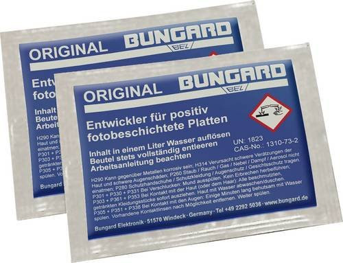 Bungard 72110 Entwickler positiv blau 10g - Bild 1