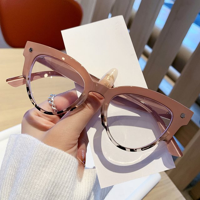 RELEN Korrektionsbrille Cat-Eye, Vollrand, Kunststoff, Damen - Bild 1