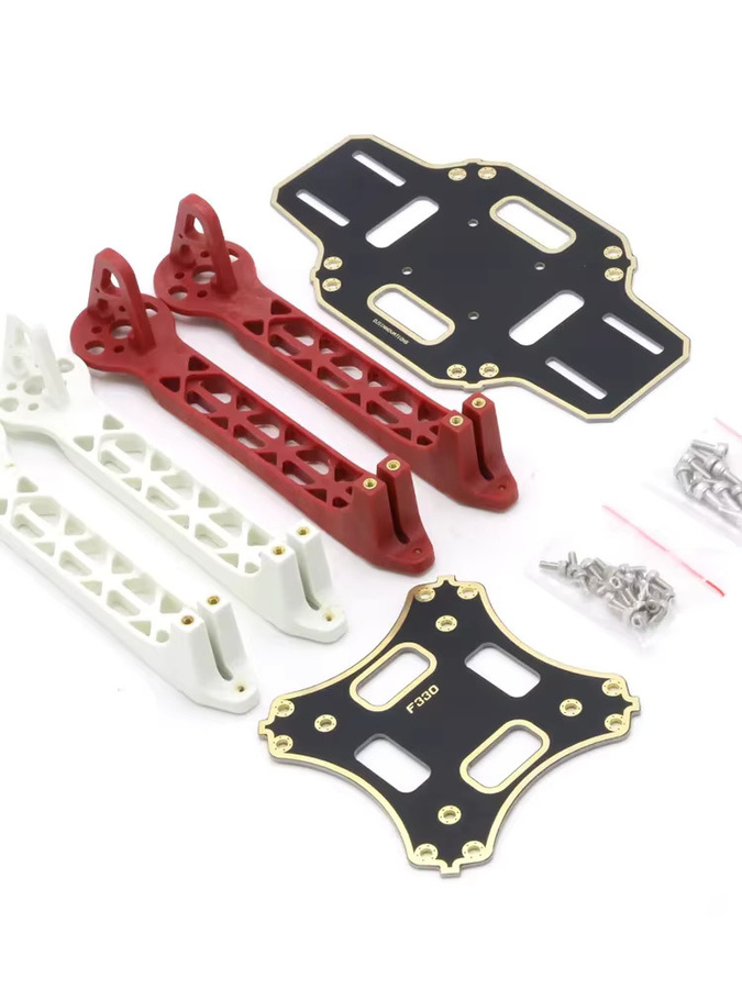 Foxhound F330 FPV MultiCopter-Rahmen Flammrad-Kit mit Landegestell für 4-Achsen RC Quadcopter, Breite: 330 mm - Bild 4