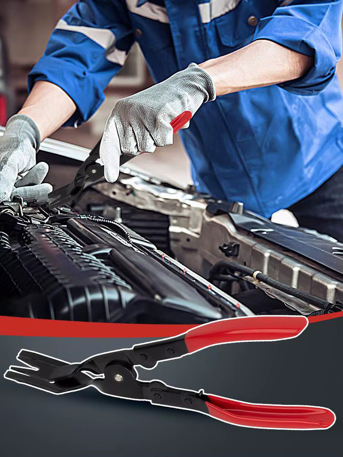 Multifunktionale Panel Clip Removal Zange in Schwarz für Lkw und Auto zur Wartung von Verschlussclips - Bild 6