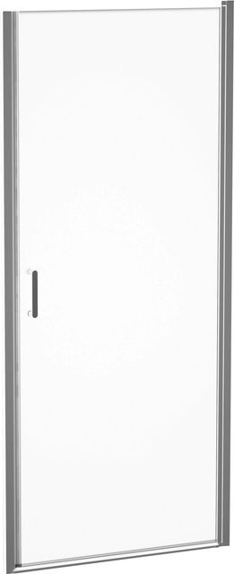 baliv Dusch-Schwingtür DUK-80.60T in Chrom und Transparent, B: 80 cm, H: 195 cm, T: 60 cm - Bild 1