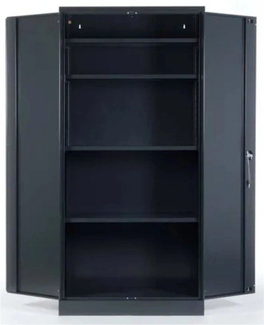 PROREGAL Stahlschrank Bee mit 7 Fachböden in Anthrazit, H x B x T: 195 x 92 x 50 cm - Bild 1