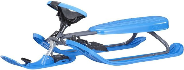 Stiga Snow Racer Lenkschlitten, Graphite Blue - Bild 1