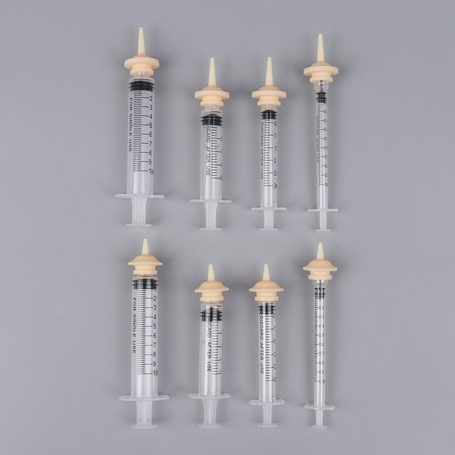 Silikon Pet Feeding Nippel für Welpen, Hunde, Katzen und Hamster zur medizinischen Fütterung, transparent - Bild 1