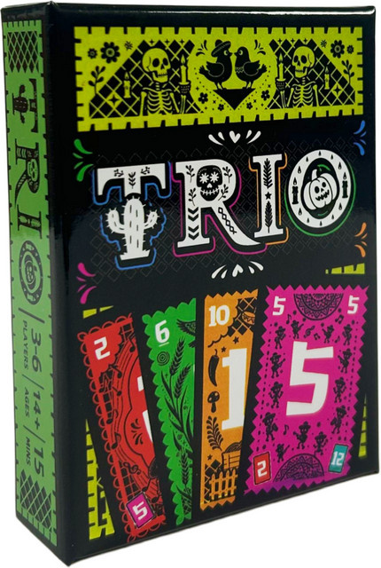 Trio, Kartenspiel, Strategiespiel, Familienspiel, Partyspiel, ab 14 Jahren - Bild 1