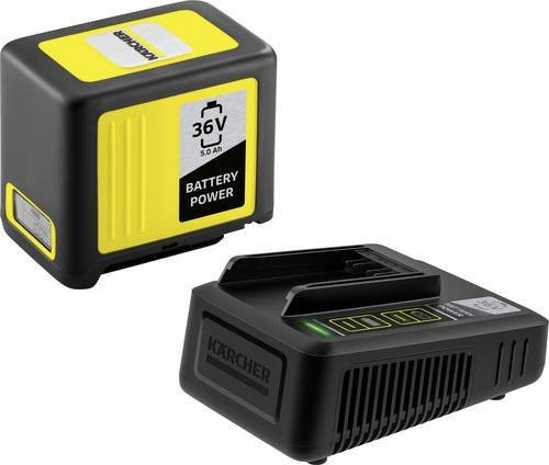 Kärcher Starter Kit Battery Power 36/50 Gelb mit 5000 mAh Li-Ion Akku und Ladegerät - Bild 1