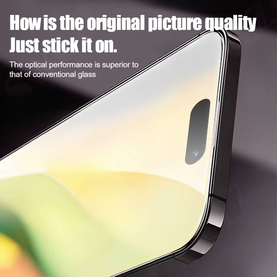 3er-Pack Ultra HD gehärtetes Glas für Apple iPhone 17 16 15 14 Pro Max 13 12 11 Pro XR XS Plus in Transparent mit staubfreier und einfacher Installation - Bild 1