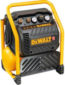 DEWALT Druckluft-Kompressor DPC10QTC-QS in Gelb mit 9,4 l Volumen und 13,8 bar Druck - Bild 1