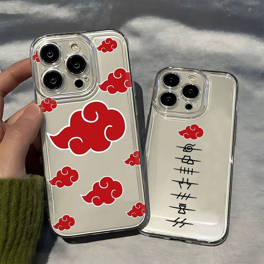 Transparente TPU Handyhülle mit Anime Naruto Uchiha Itachi Design für Samsung Galaxy S26 S25 S24 S23 S22 S21 S20 FE Plus Ultra Lite Edge 5G - Bild 1