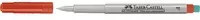 Faber-Castell Multimark 1514 Folienstift mit feiner Spitze in Grau und Rot - Bild 1