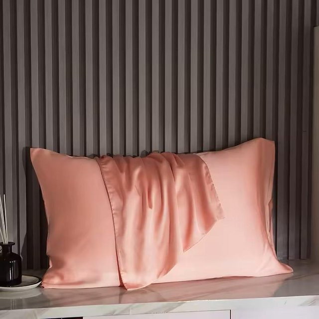 JMG Clothing Seidenkissenbezug Rosa, B/H: 50 x 70 cm - Bild 1