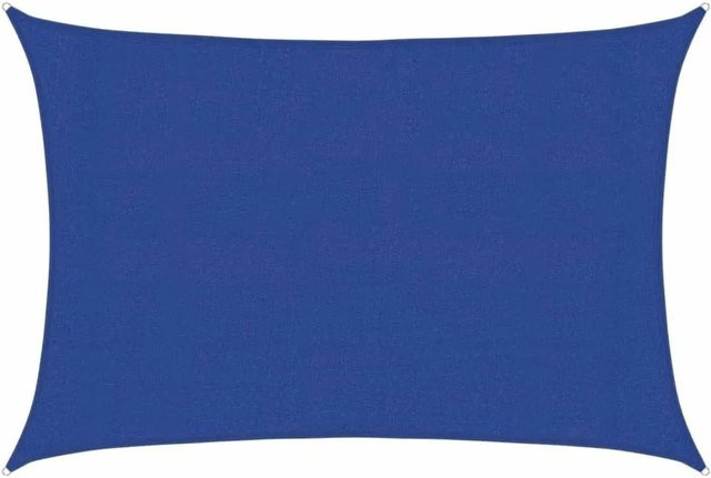Furnicato Sonnensegel rechteckig aus HDPE in Blau, B x T: 3 x 4,5 m - Bild 1