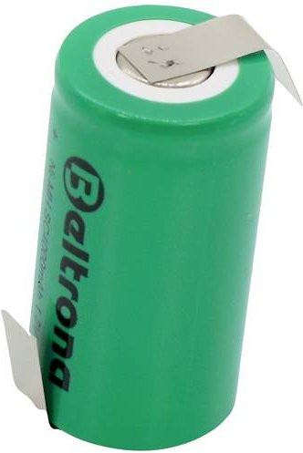 Beltrona SC2400 Spezial-Akku NiMH 1.2V 2400 mAh mit Z-Lötfahne in Grün - Bild 1