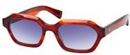 MESSYWEEKEND ARO MW Sonnenbrille, Rechteckig, Vollrand, Kunststoff, Unisex - Bild 1