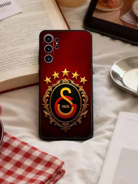 G-Galatasaray 1905 Handyhülle für Samsung Galaxy S21 bis S26 Serie, Ultra, Plus, FE 5G, Schwarz - Bild 1