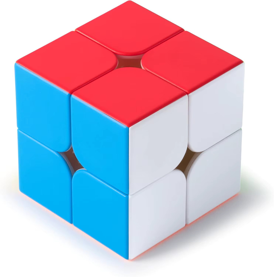 SENGSO Speed Cube 2X2 3x3 4X4 5X5 Cube Pyramide, Puzzle-Lernspielzeug, bunt / mehrfarbig - Bild 4