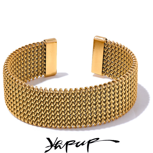 Yhpup Armband Edelstahl, 23 mm, Damen - Bild 1