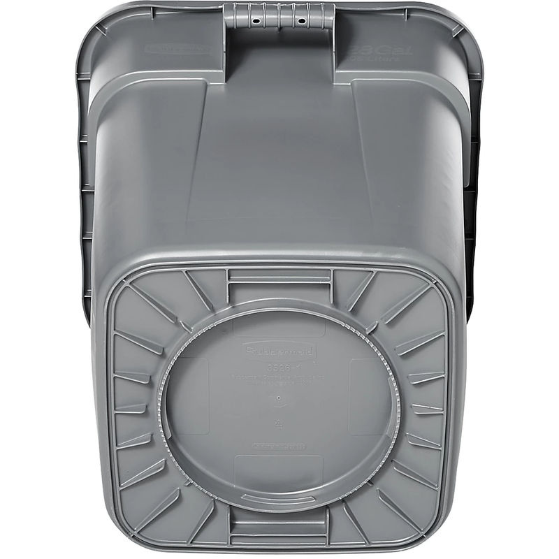 Rubbermaid Brute-Container eckig grau mit 105 l Fassungsvermögen - Bild 4